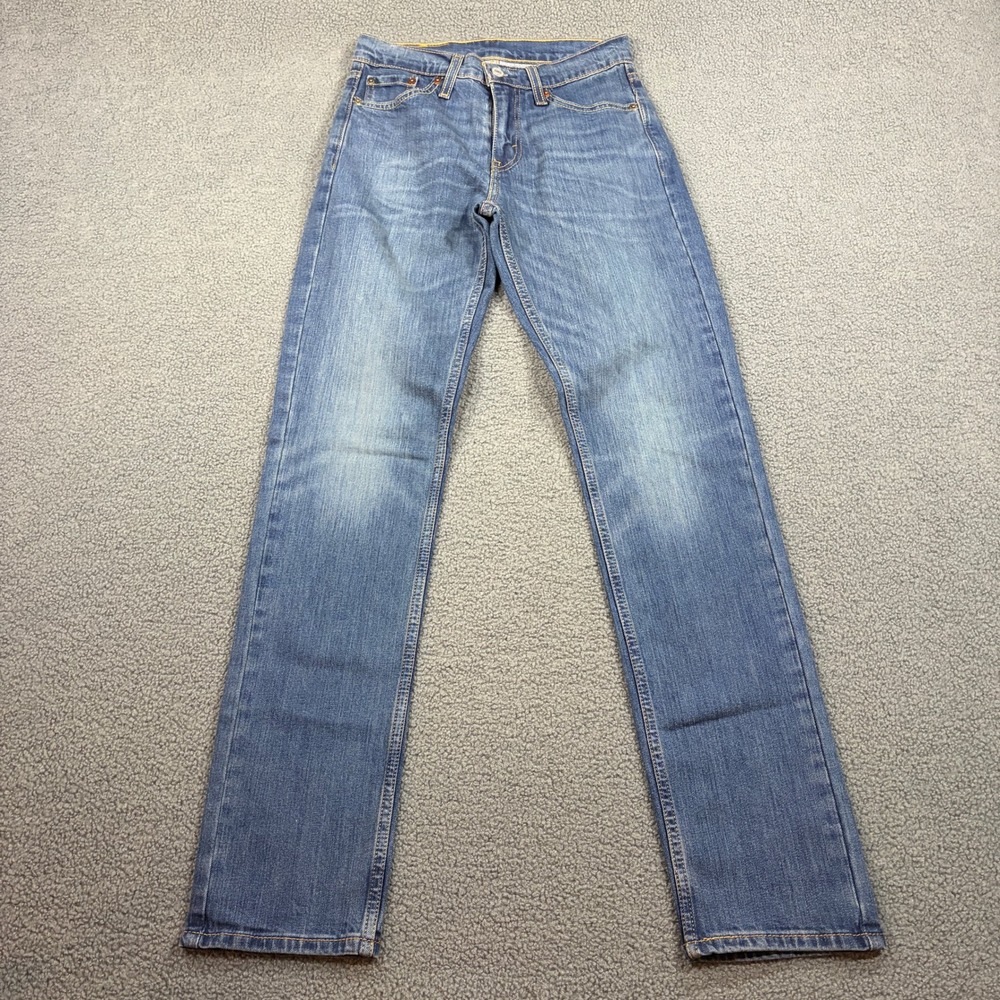 Levi's Jeans Mens 26x32 Blue 511 Slim Fit Straight Leg Denim 04511-1163
